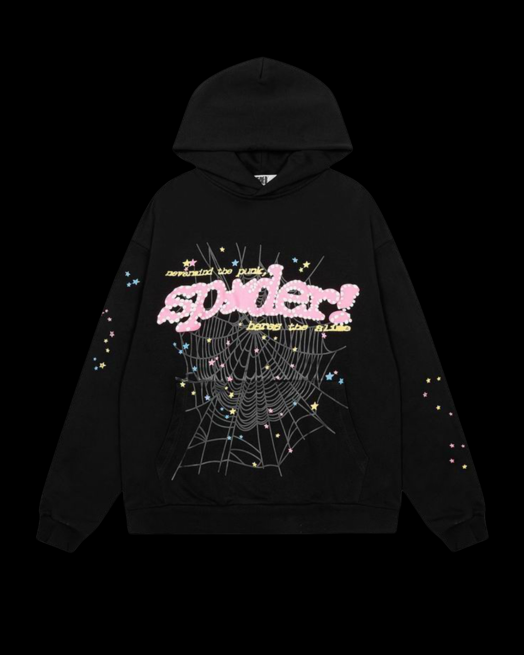 Spıder Black Hoodie