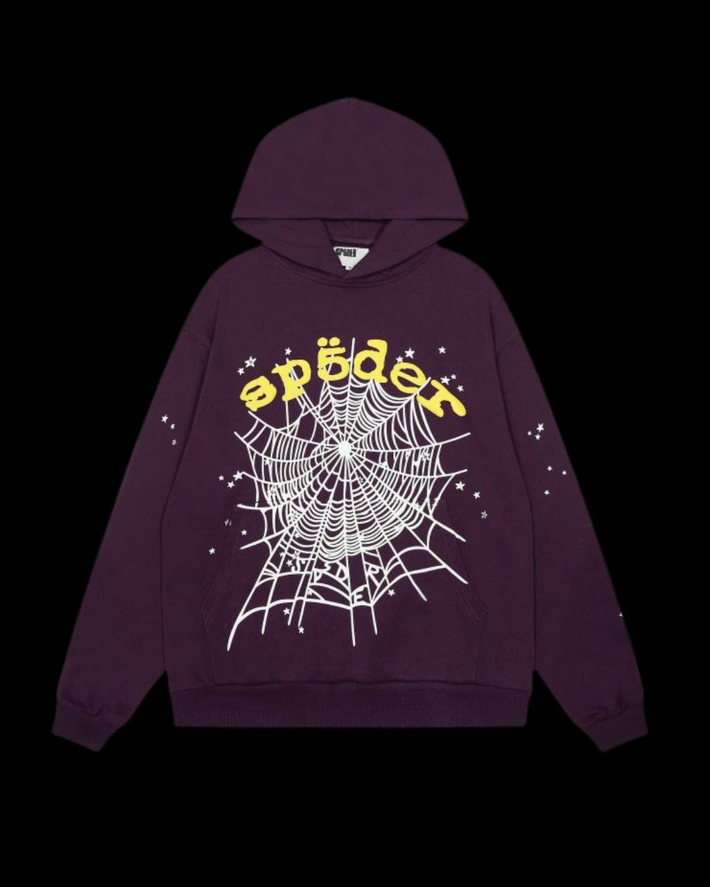 Spıder Dark Purple Hoodie