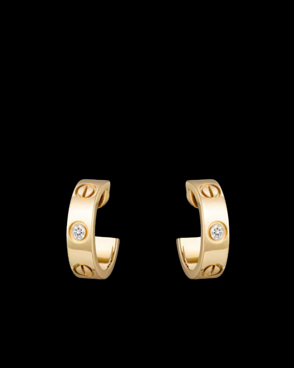 C Shiny Earings