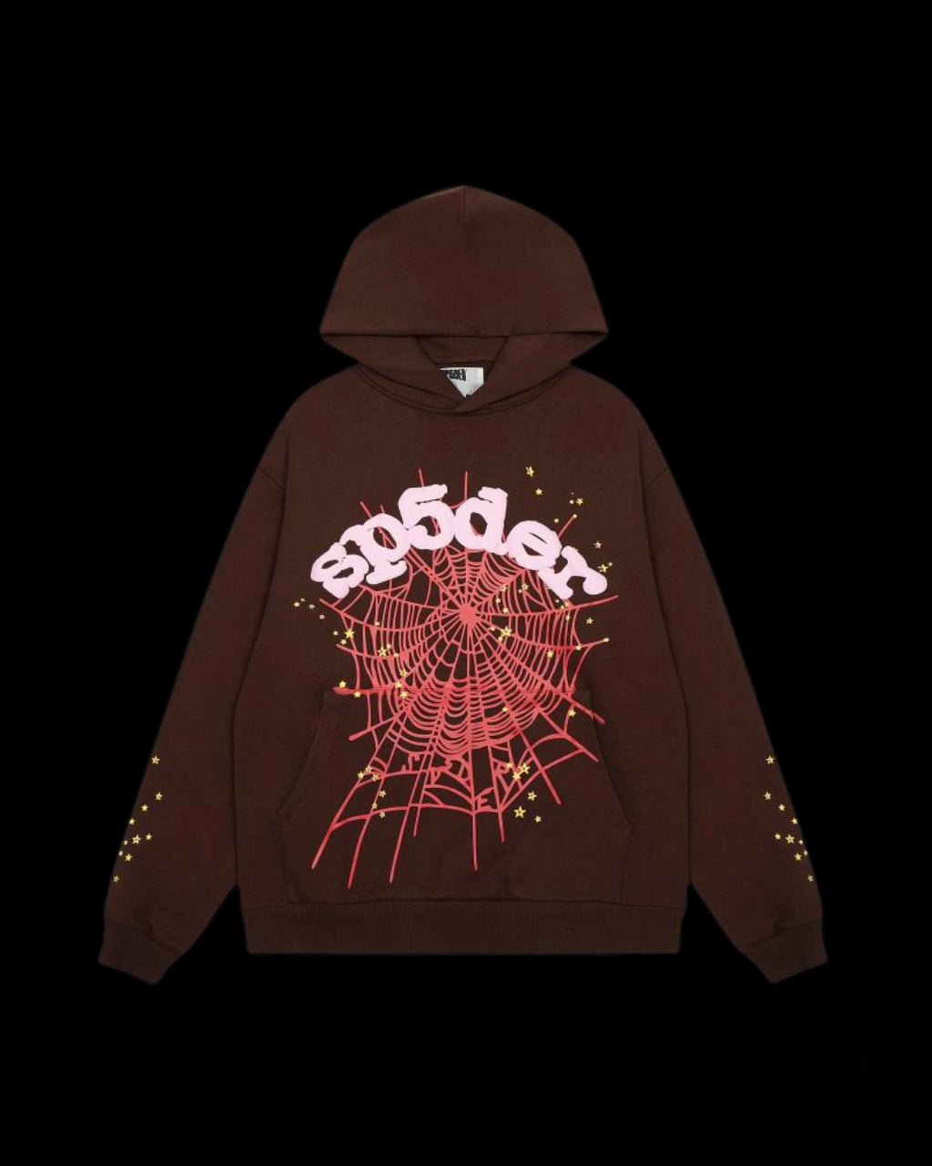Spıder Brown Hoodie