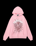 Spıder Pink Gum Hoodie