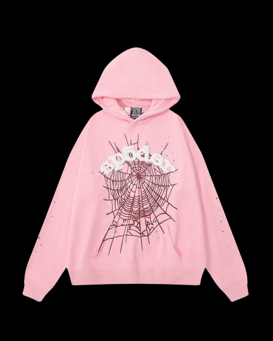 Spıder Pink Gum Hoodie