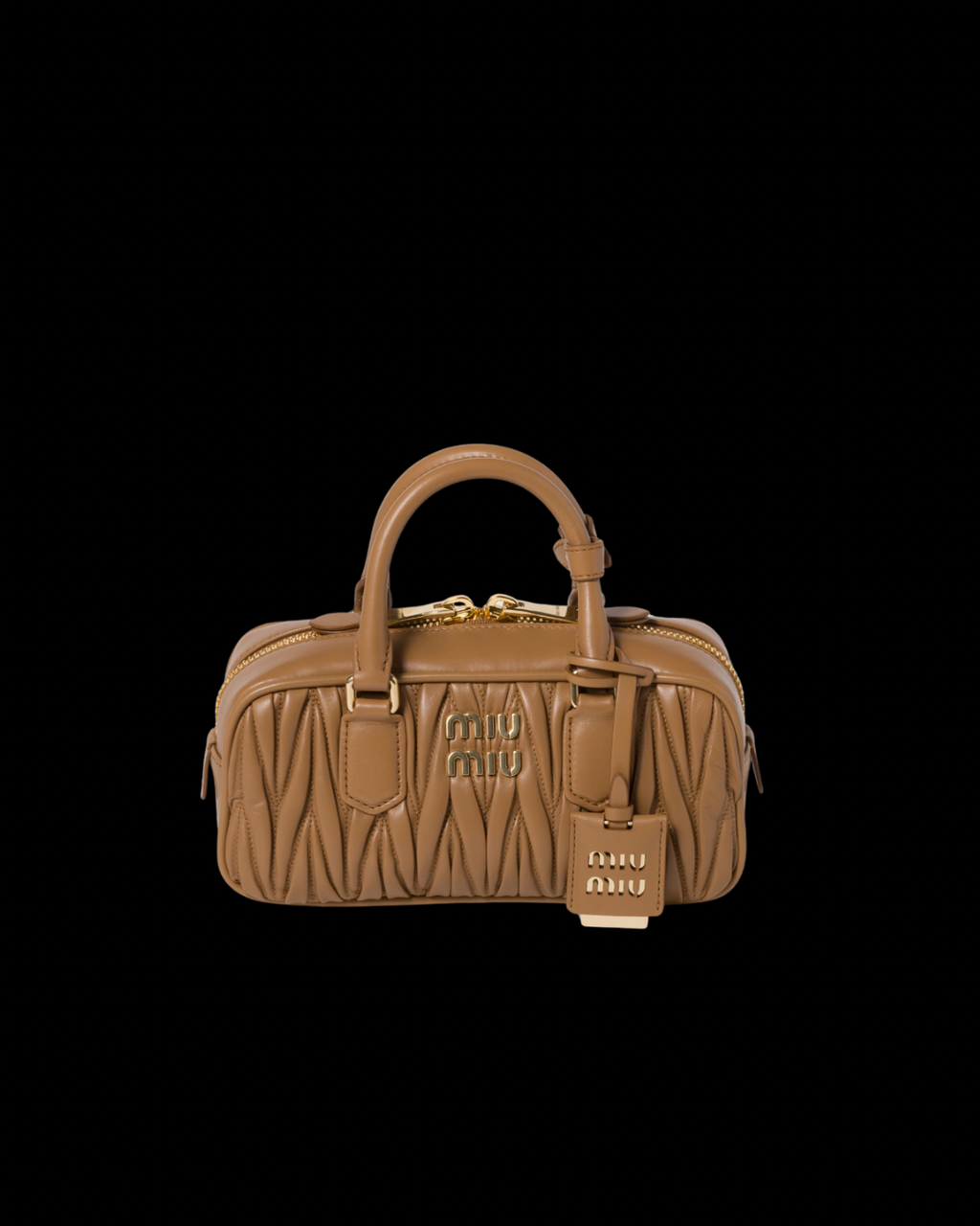 MM Matelassé Nude Bag