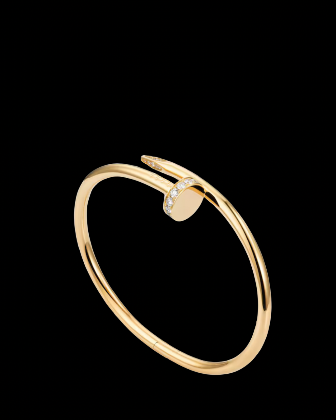 C Shiny Nail Bracelet