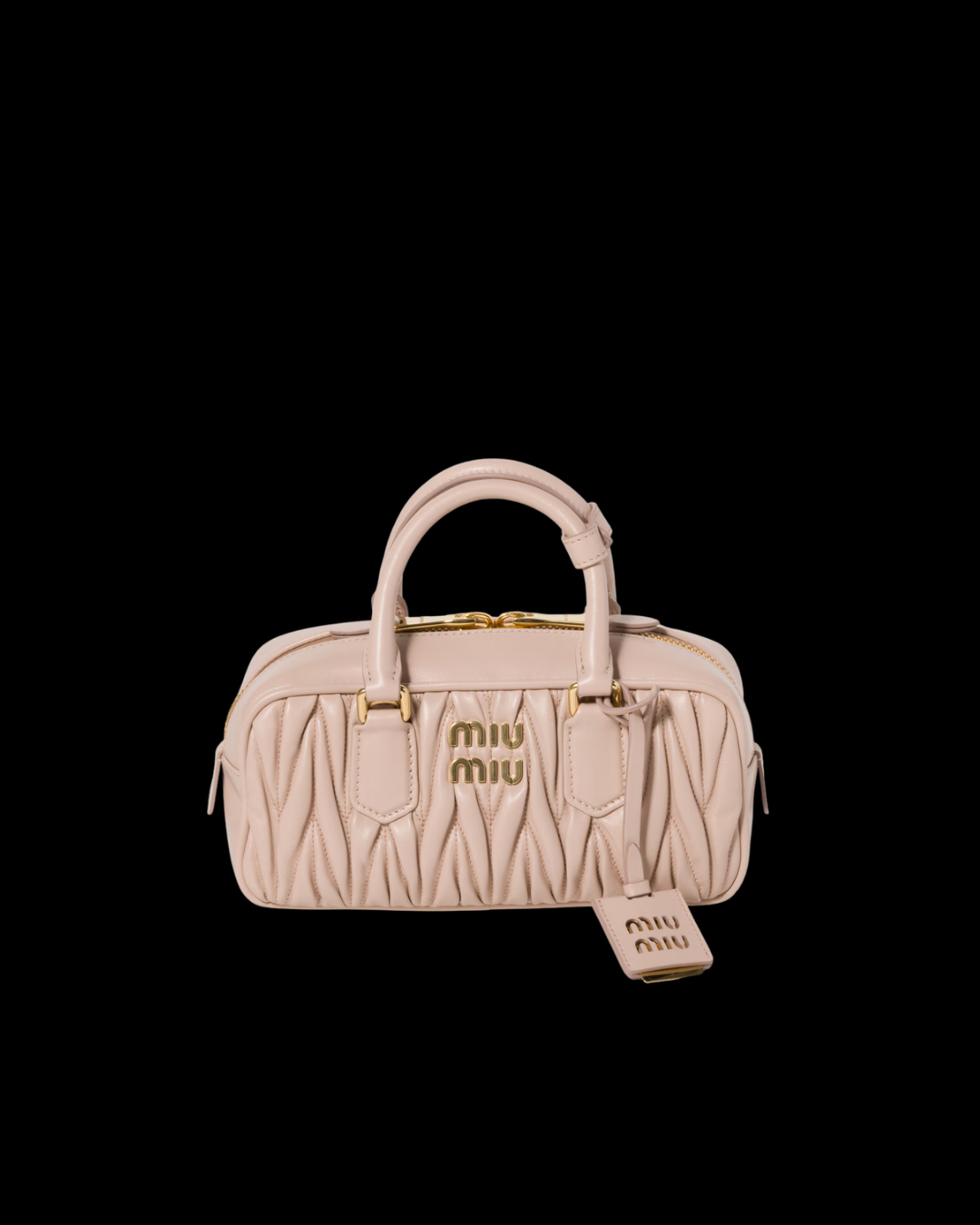 MM Matelassé Nude Bag