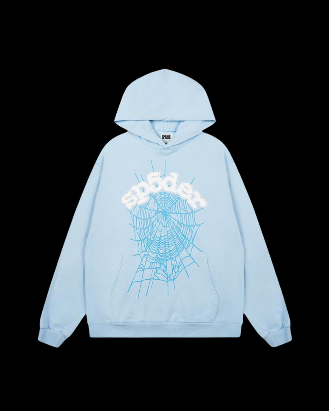 Spıder Blue Hoodie