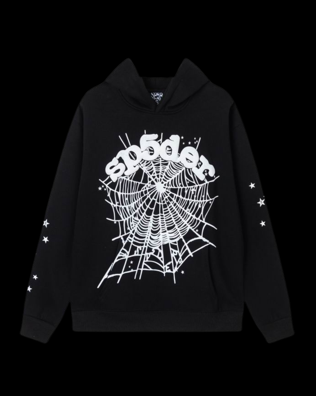 Spıder Neutral Black Hoodie