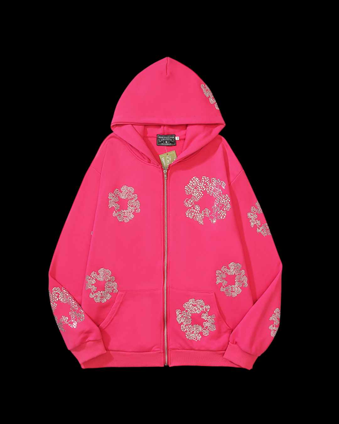 DT Sparkling Pink Zipper Jacket