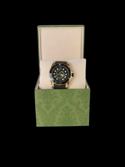 Gucci Dive Snake 45mm Black Quartz Watch