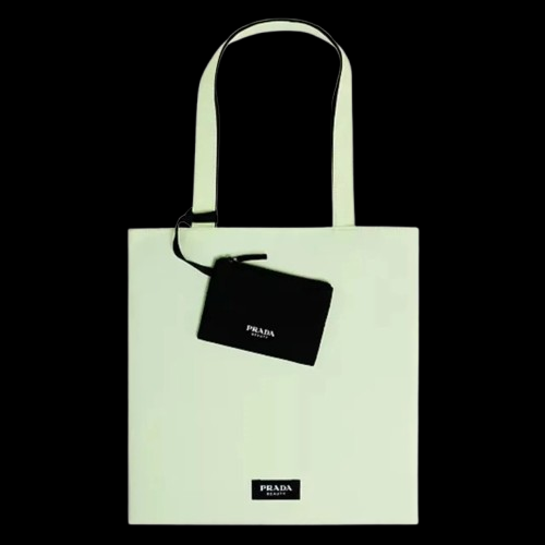 Prada Beauty Reversible Black/Green Tote Bag – New