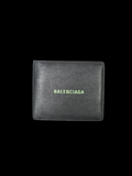 Balenciaga Basic Logo Black Wallet